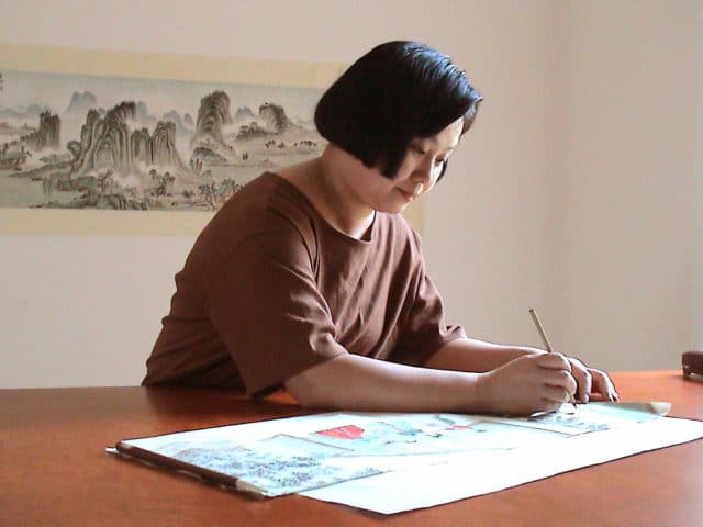 Acclaimed painter Zhang Cuiying recovered from rheumatoid arthritis through practicing Falun Gong