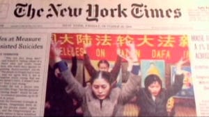 Oct 29, 1999 - Falun Gong Practitioners Holds Secret Press Conference for Western Media