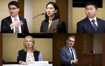 IRFC briefing panelists gather to share new developments and highlight family rescue cases in the ongoing persecution of Falun Gong