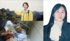 Pictured are three Falun Gong practitioners harassed or arrested during January-June 2023. Three Falun Gong practitioners harassed or arrested in 2023. Top left: Ms. Ying Yu from Shanghai was arrested for the sixth time on April 4, 2023, for possessing a flash drive containing information about Falun Gong. Bottom left: Mr. Tian Haitao, former IT technician at Fujin City Agricultural Bank in Heilongjiang Province, was refused his retirement benefits in May 2023. Right: Ms. Liu Chunxia, a former engineer in Xi’an City, Shaanxi Province, was seized at work on May 6, 2023, thirteen days before the inaugural China-Central Asia Summit was to be held in Xi’an. Communist Party leader Xi Jinping was scheduled to attend.