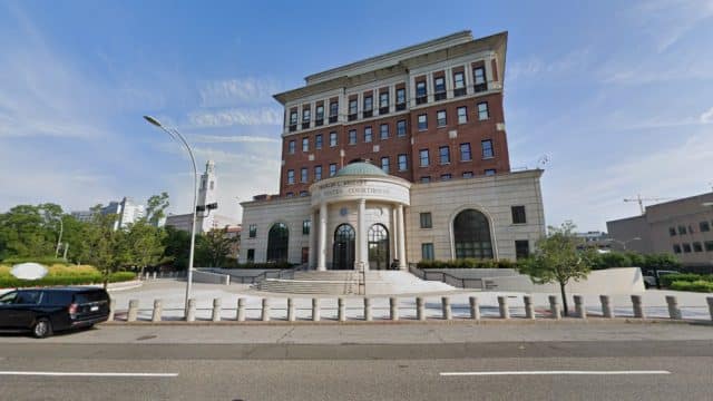 The Hon. Charles L. Brieant Jr. Federal Building and Courthouse in White Plains, New York (Screenshot via Google Maps)